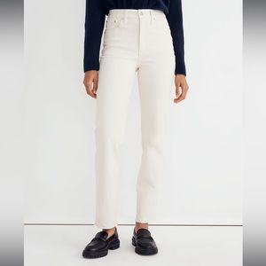 Madewell Perfect Vintage Jeans in Vintage Canvas
 - Cream - 25